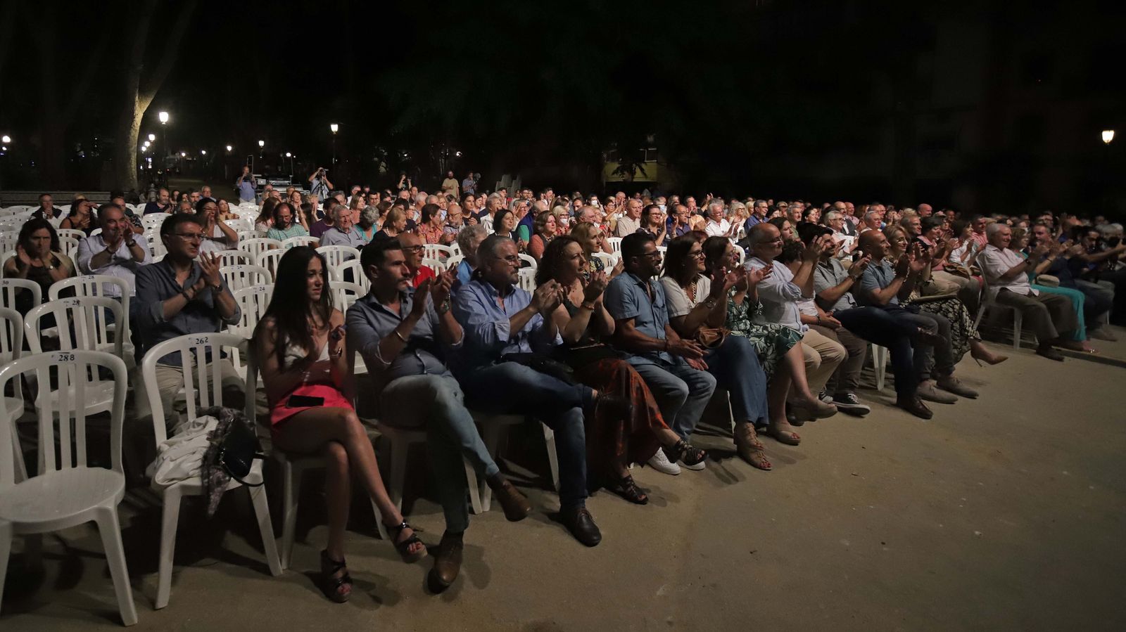 Fotos de ambiente en el espectáculo 'Paqueando' de José Mari Banderas y Diego Amador en Algeciras