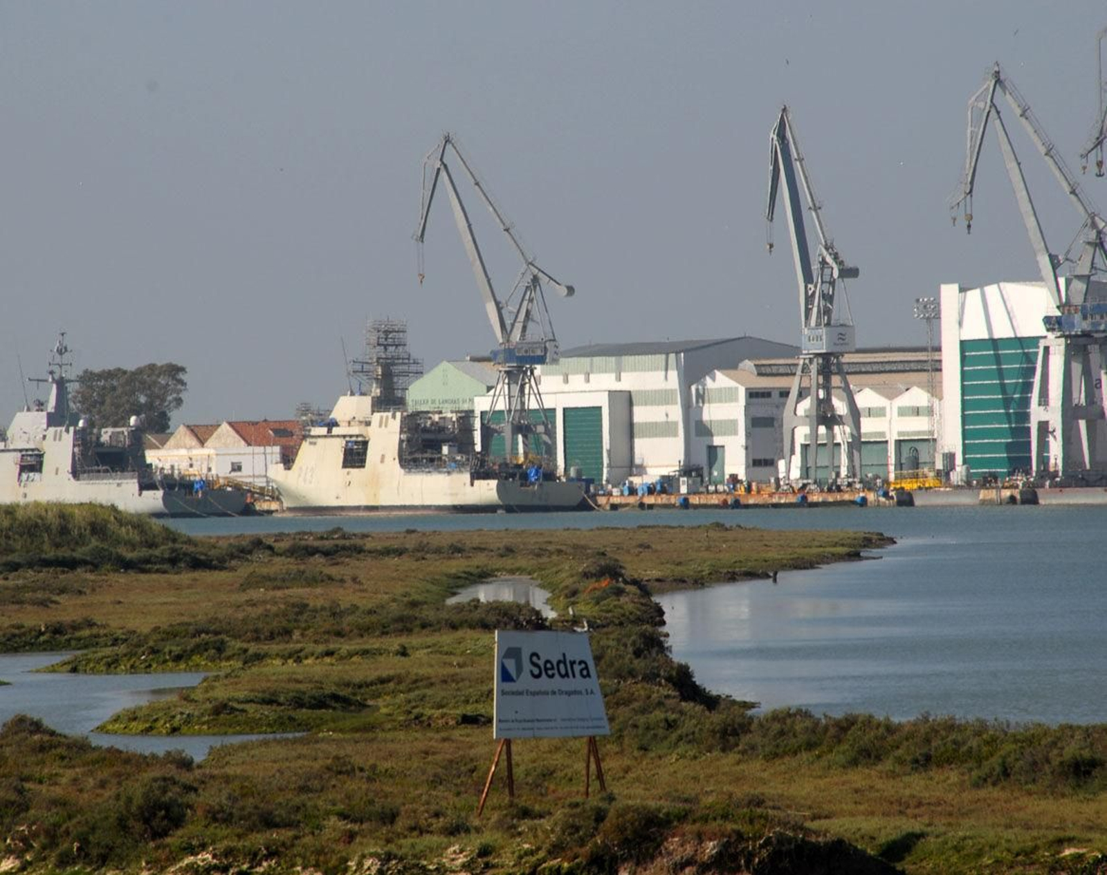 Terrenos de Navantia San Fernando, en una imagen de archivo.