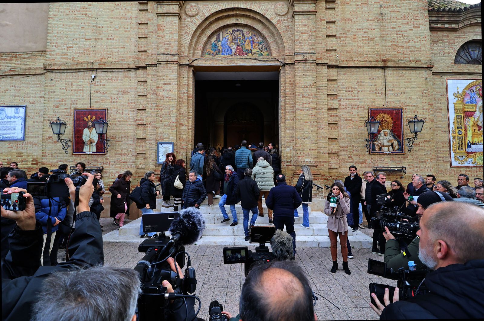 Fotografías de la misa de despedida a David Cordón