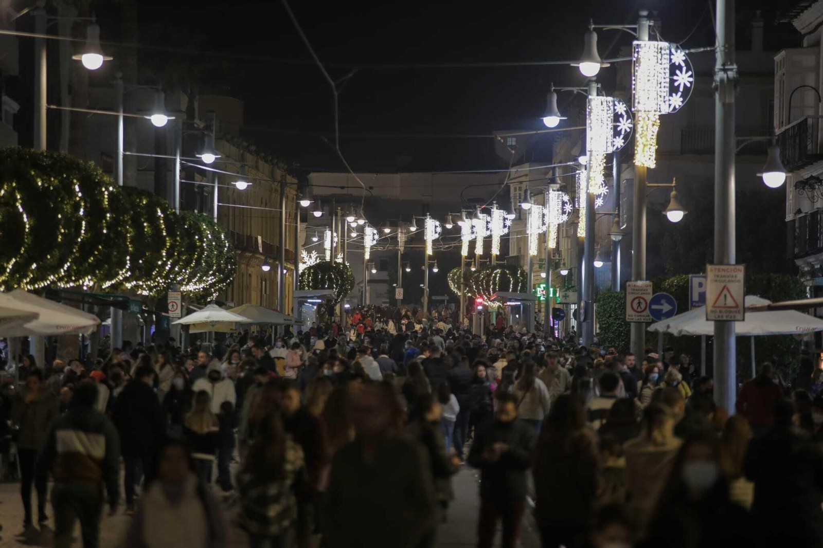 Así es el alumbrado navideño de San Fernando