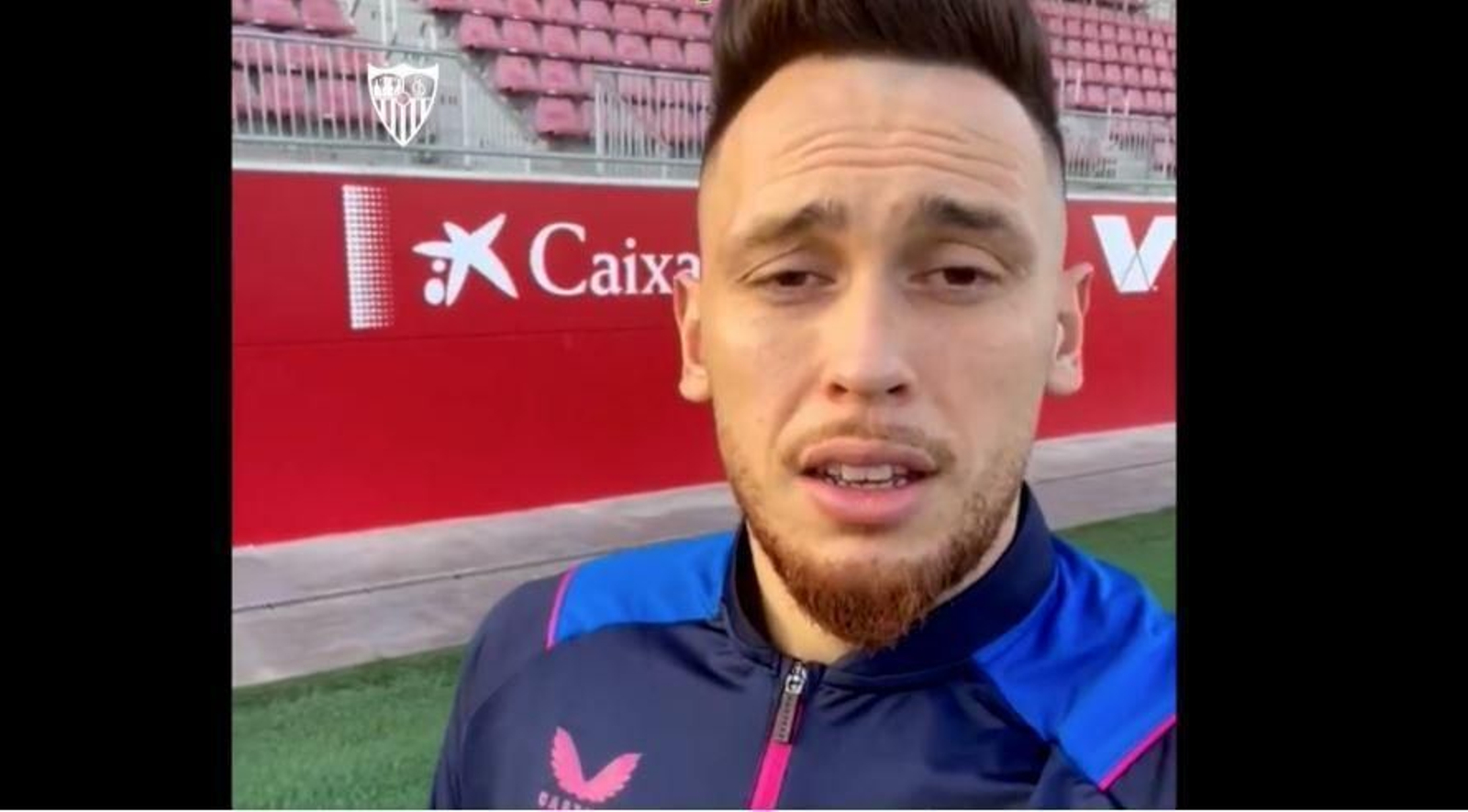 Lucas Ocampos, en el Sánchez-Pizjuán.