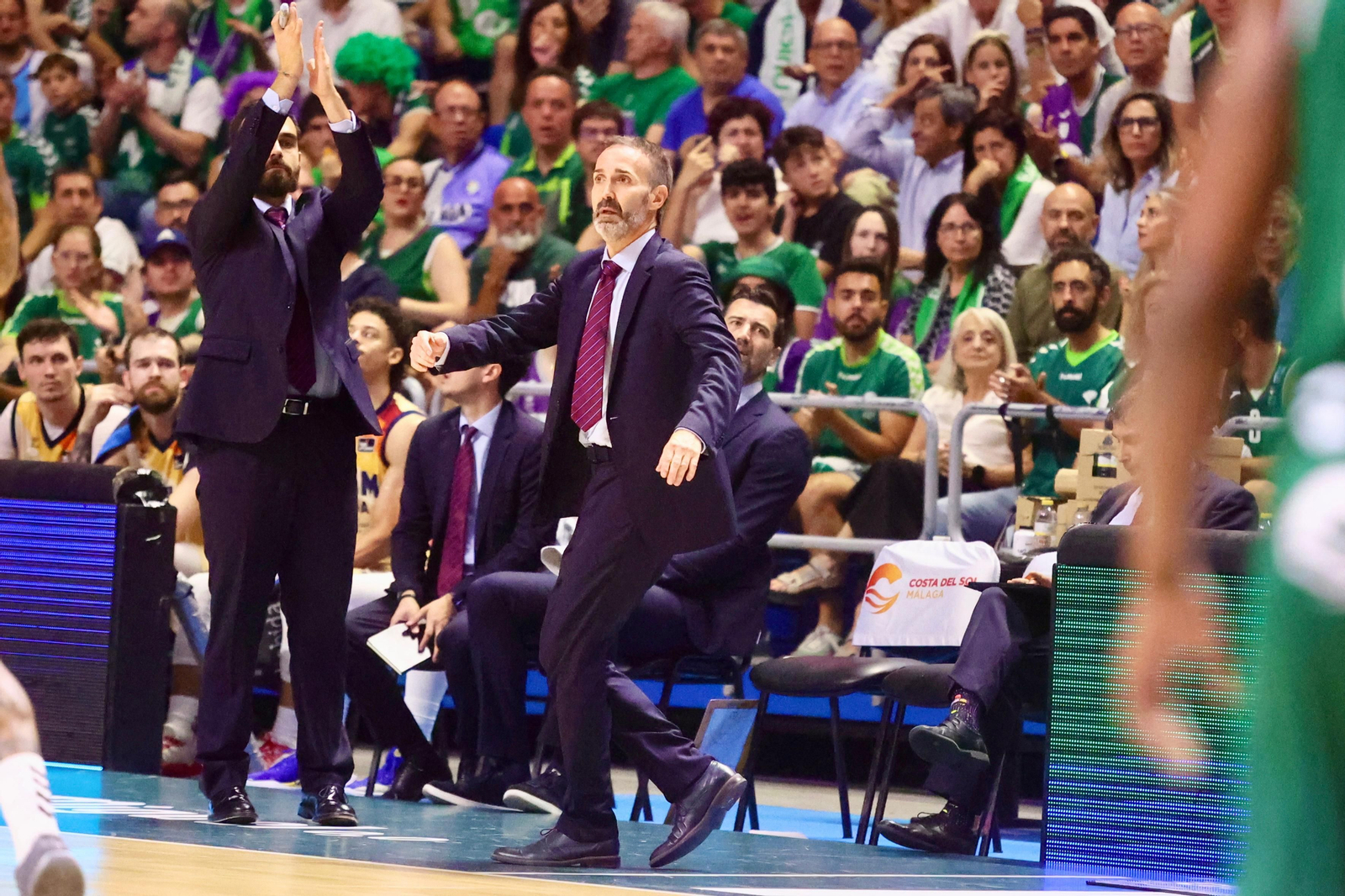 El quinto partido entre el Unicaja y el UCAM Murcia, en imágenes