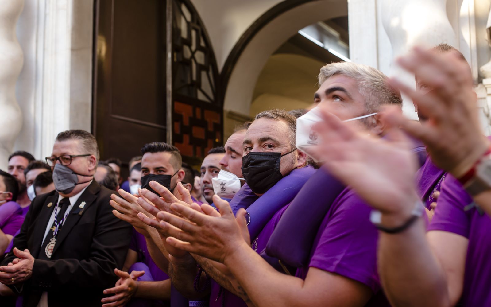 Las imágenes de la cofradía del Nazareno en la Semana Santa de  Chiclana 2022