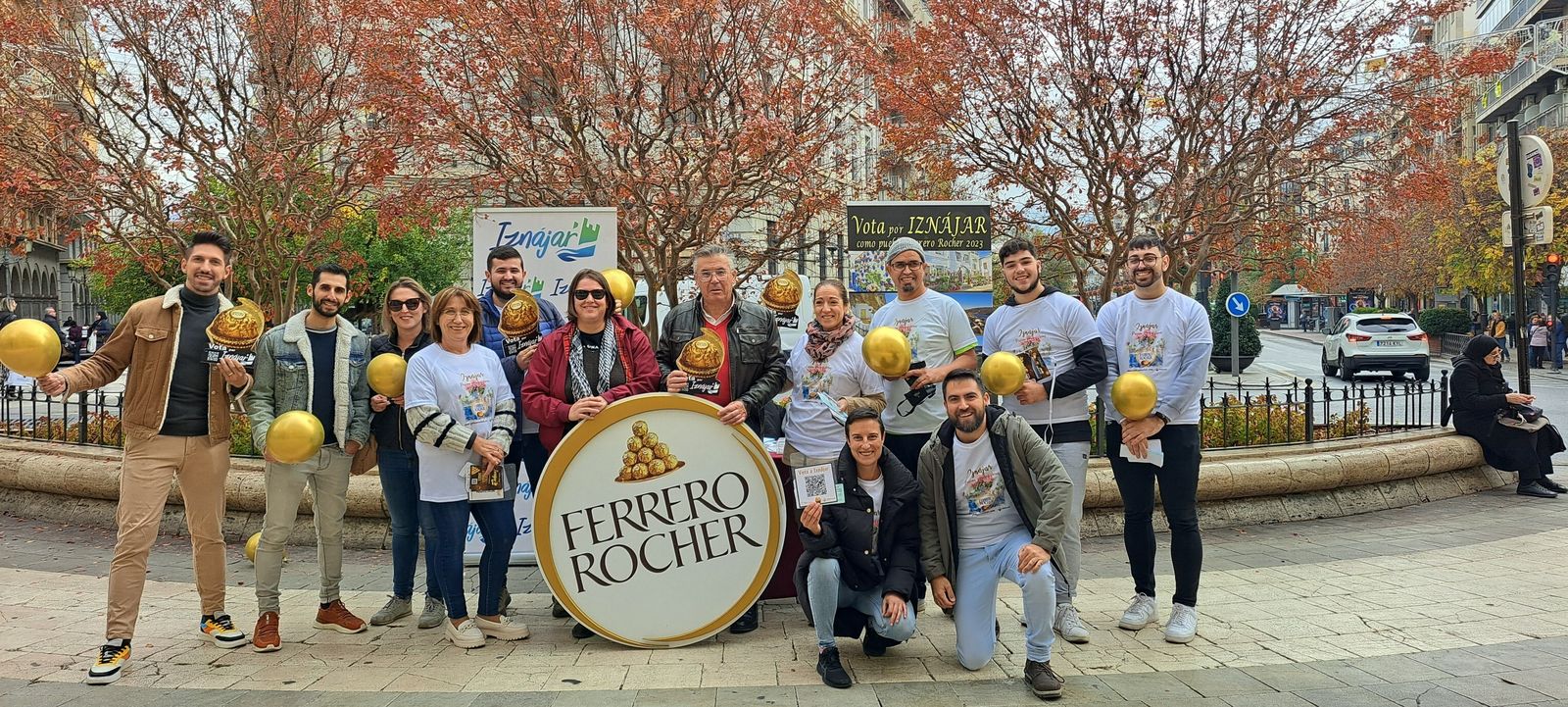 La candidatura de Iznájar en Granada