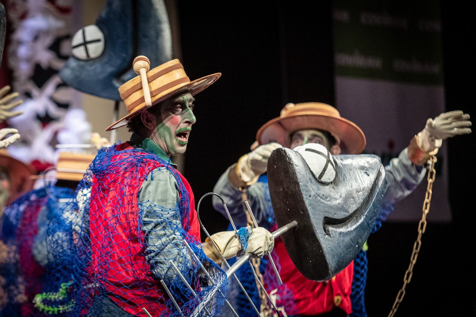 Chirigota 'Los fantasmibiris mamarrachibiris del templo de lass coplibiris'