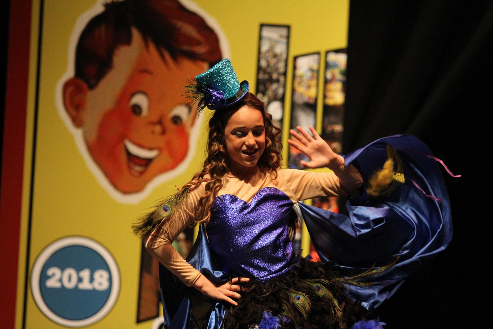 Gala de la coronación de  la choquera mayor e infantil del Carnaval Colombino 2018
