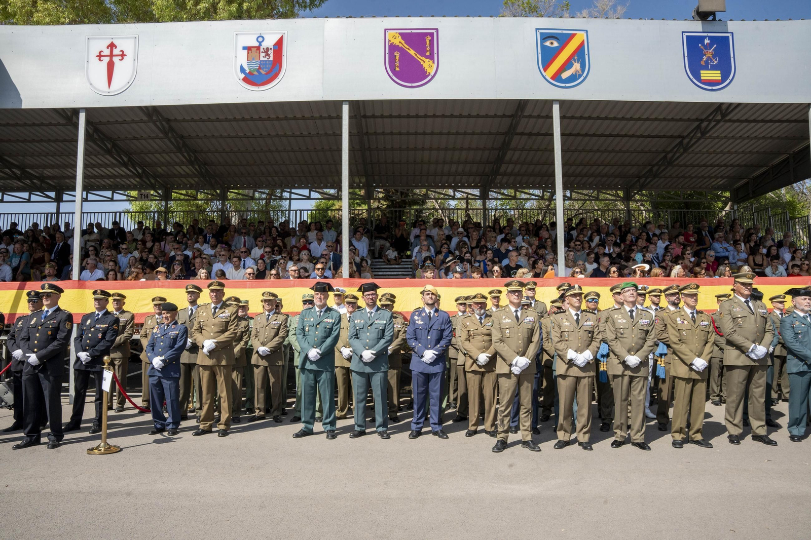 El CV (105) aniversario fundacional de la Legión