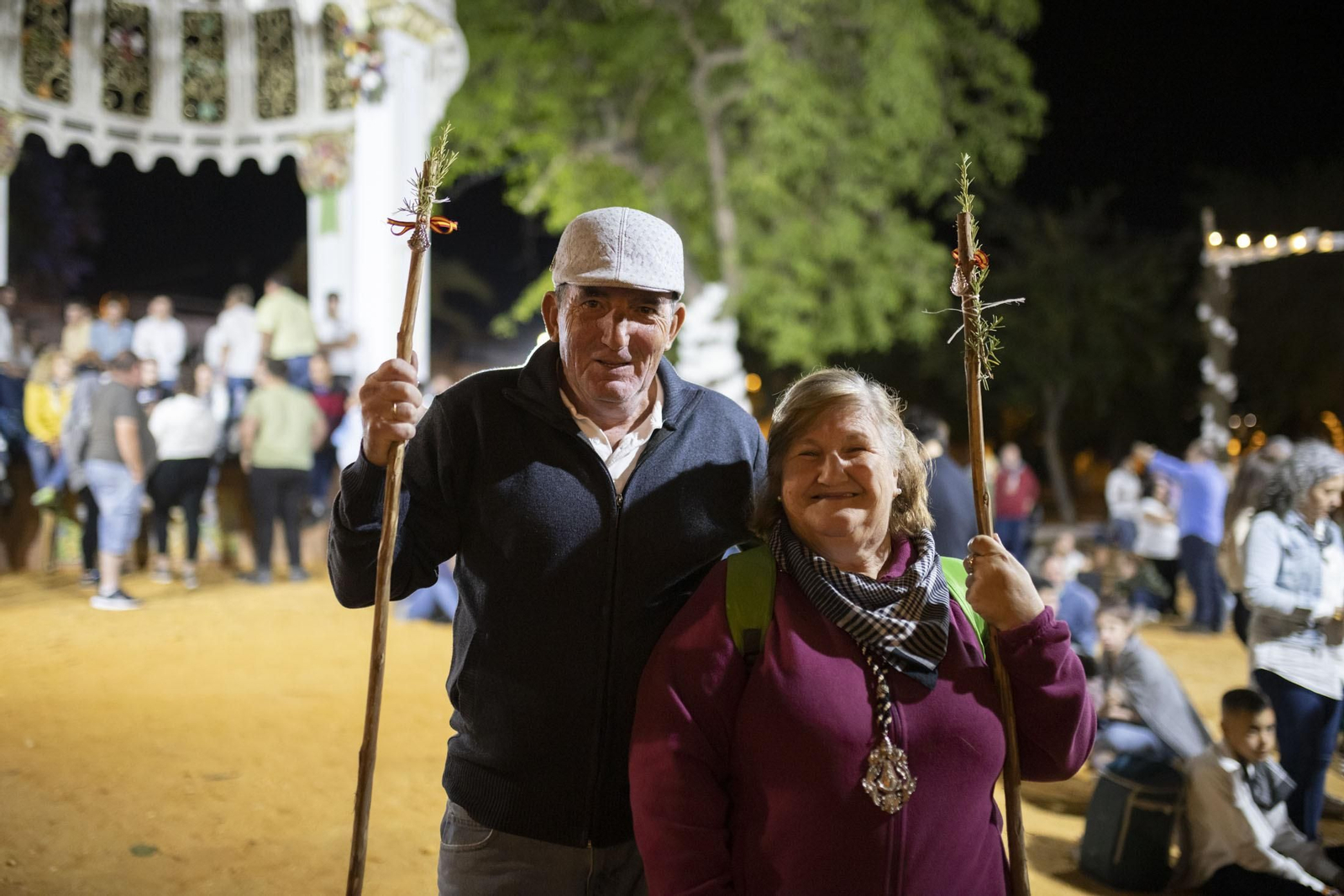 Imágenes del traslado de la Virgen del Rocío de Almonte hasta El Chaparral