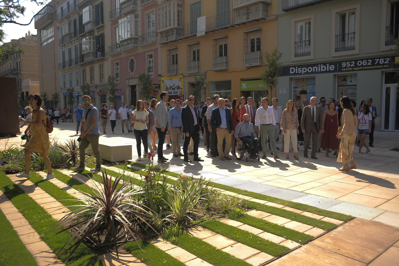 Fotos de la inauguración de los trabajos de reurbanización de la Alameda Fotos de la inauguración de los trabajos de reurbanización de la Alameda