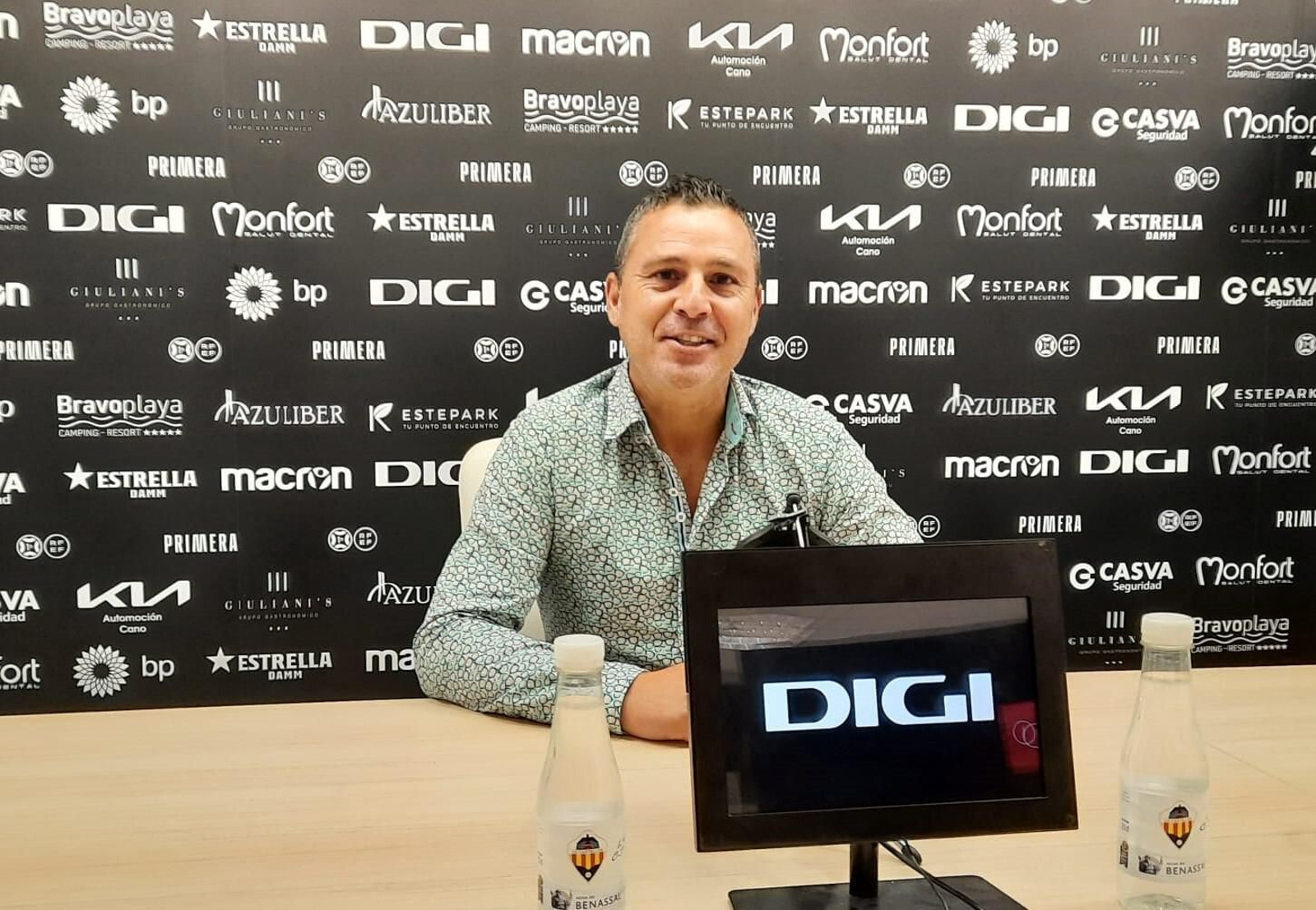 Sergi Escobar, técnico del Castellón.