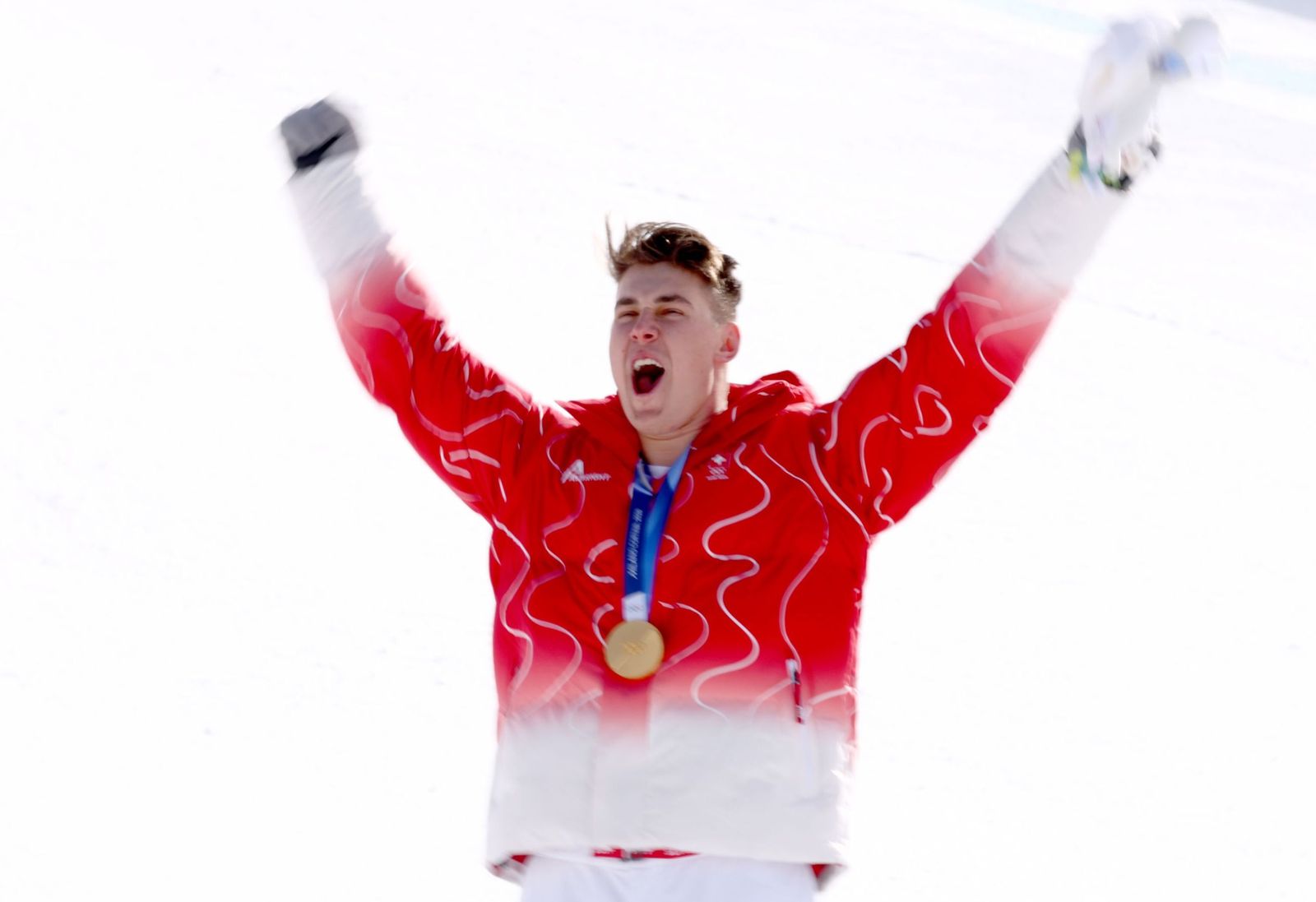 Las espectaculares fotos del descenso masculino en los Juegos Olímpicos de invierno