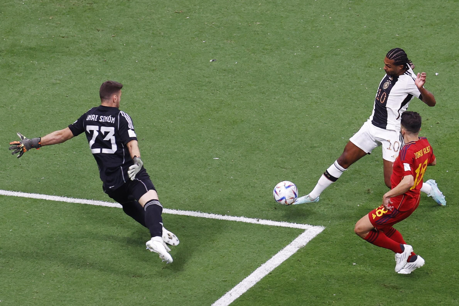 Las fotos del España-Alemania del Mundial de Qatar