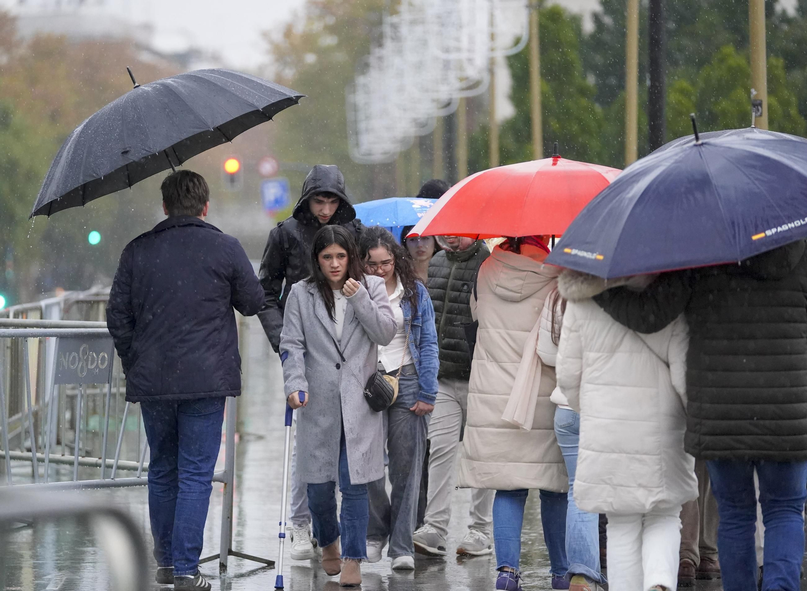 Viernes de lluvia intensa en Sevilla