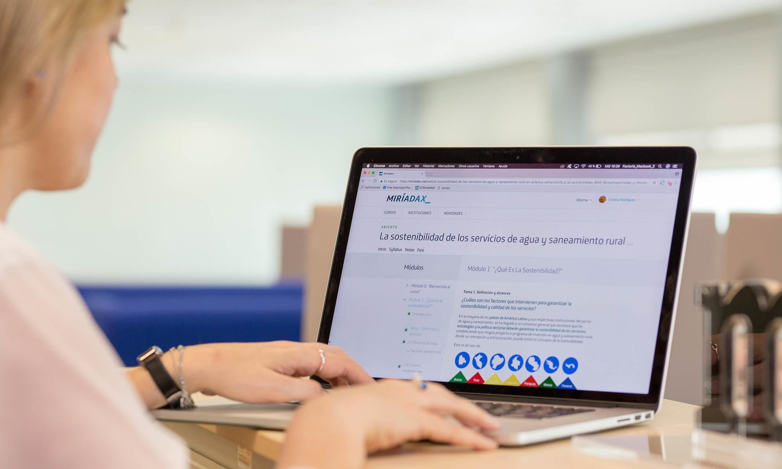 Usuaria de Miríadax