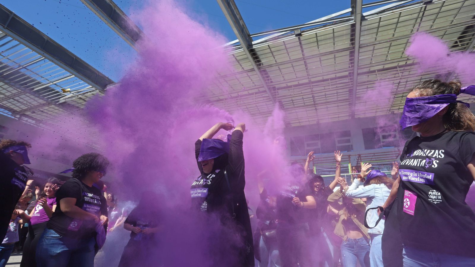 Celebración del 8M en Algeciras