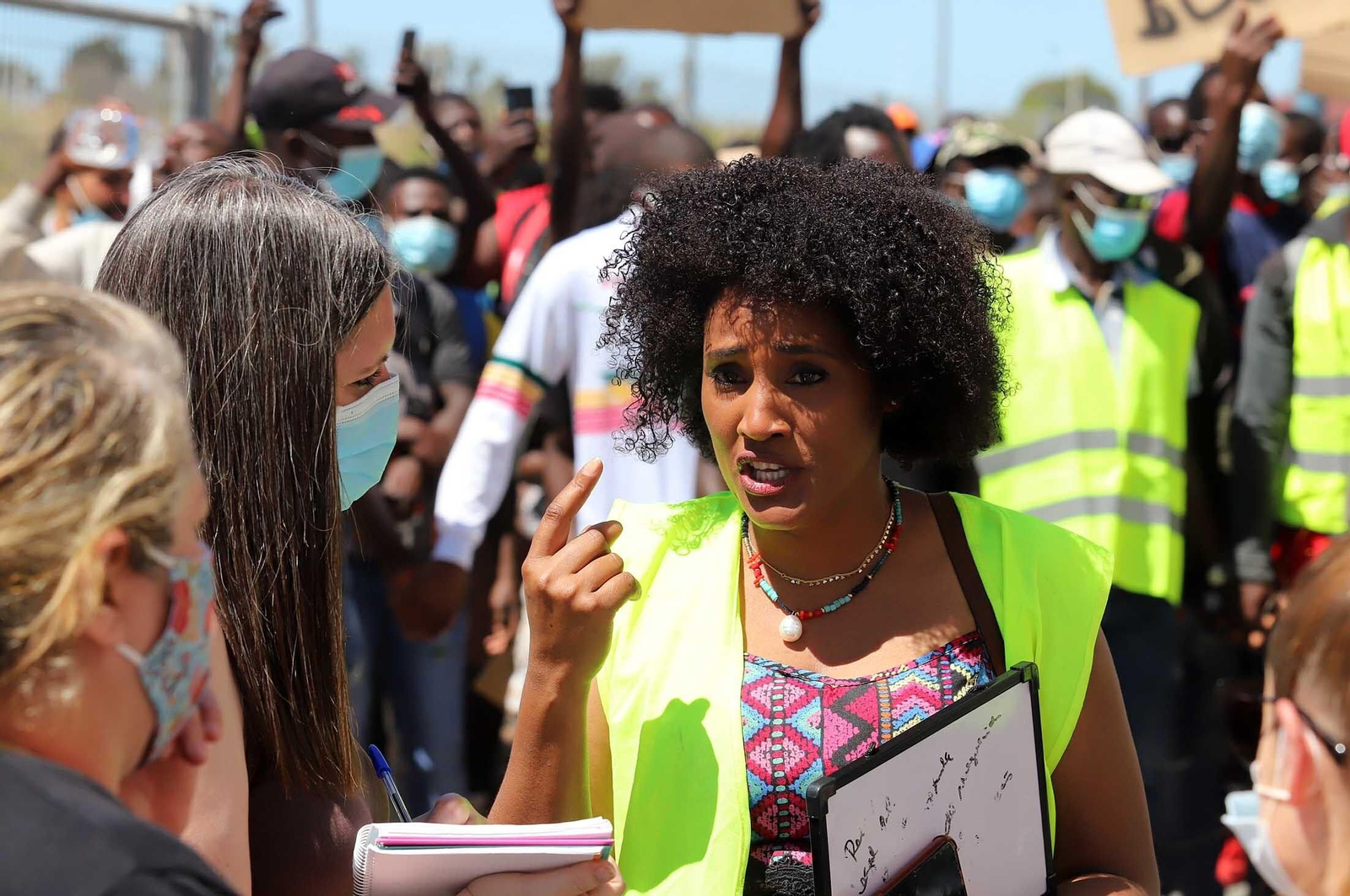 Imágenes de la manifestación por la regularización de inmigrantes