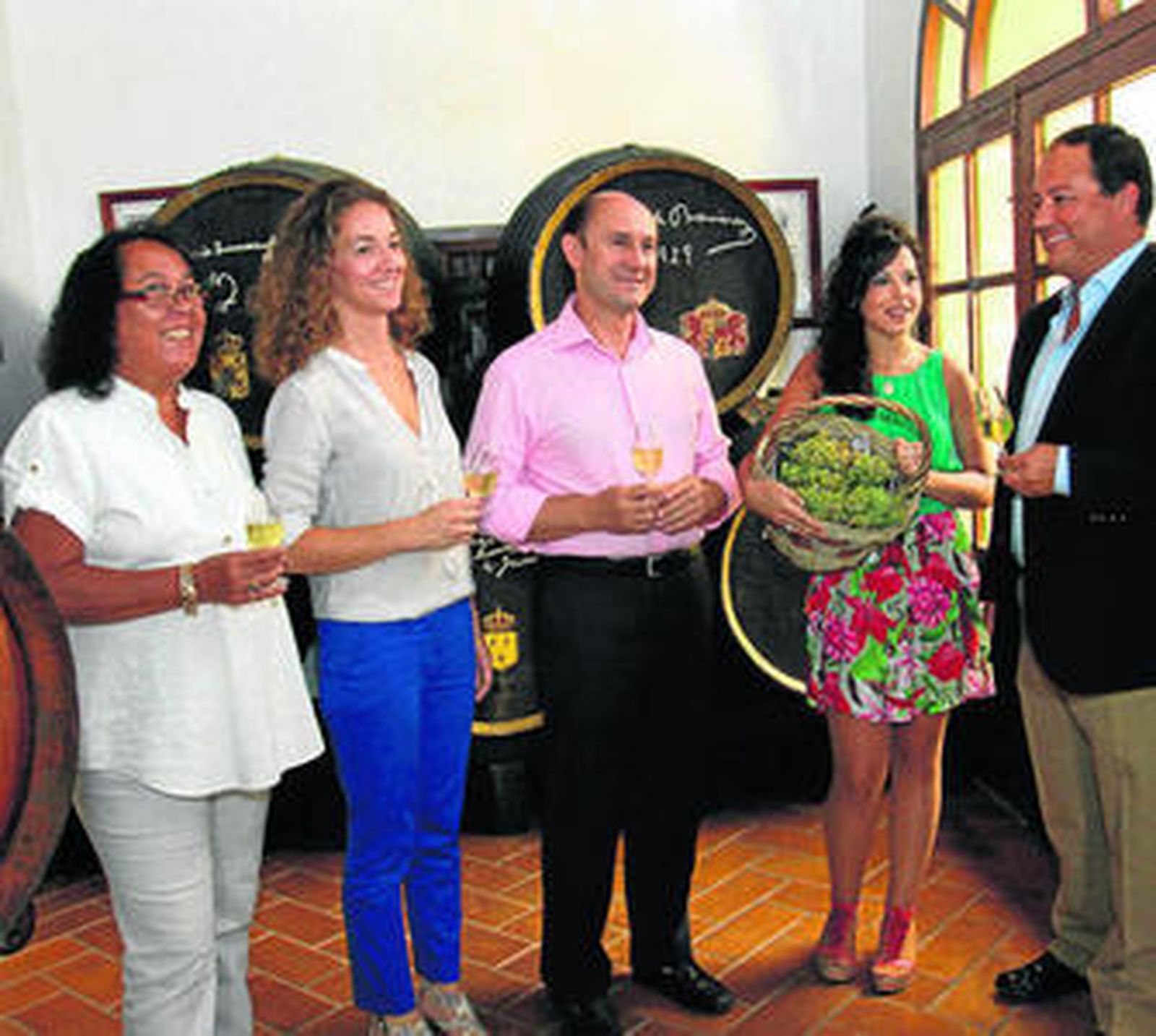 Presentación de la Fiesta de la Vendimia en la Casa del Inca de Montilla.