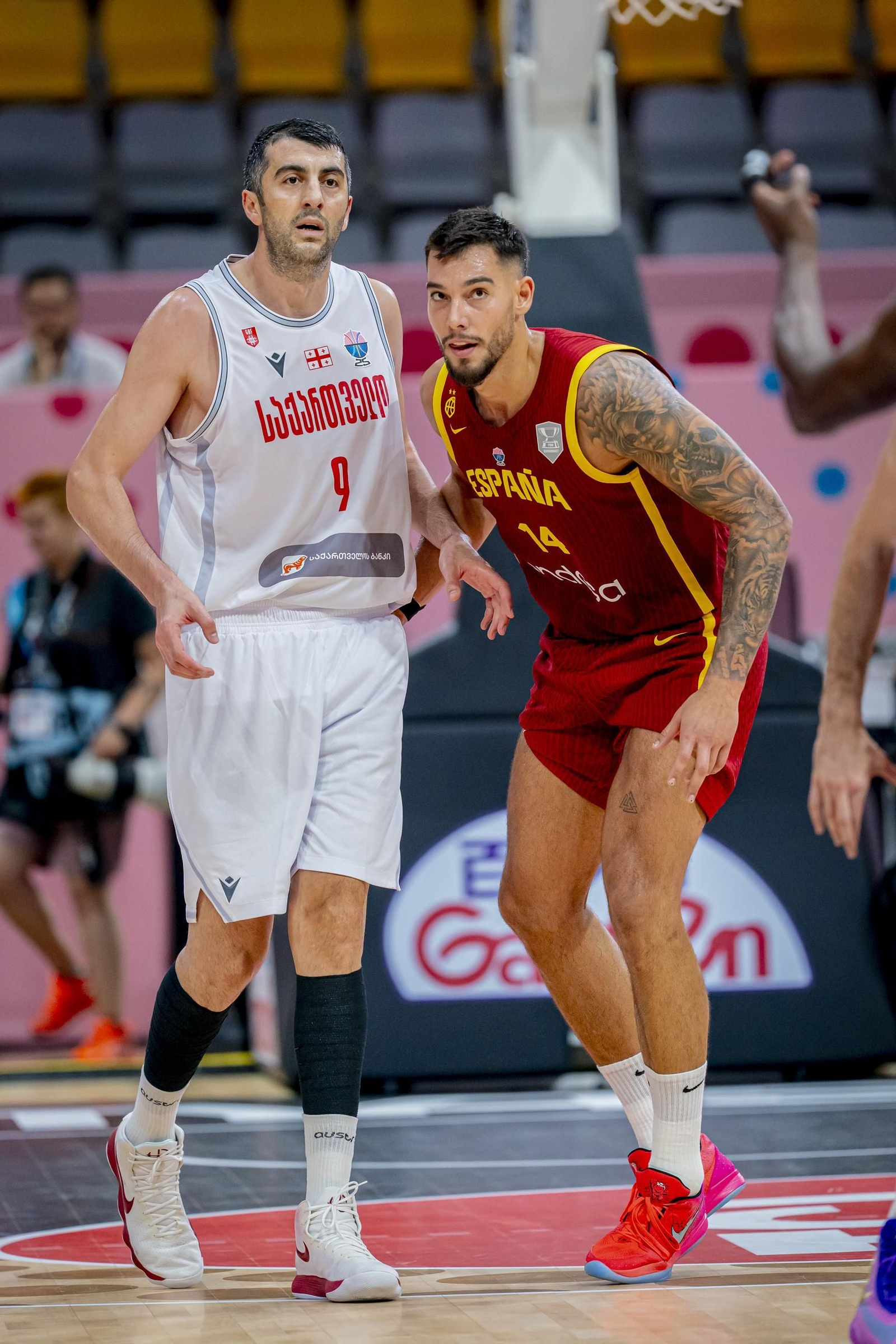 Las fotos del Georgia - España de baloncesto
