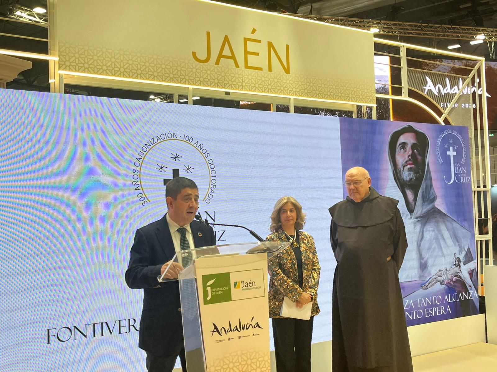 Reyes, en la presentación del programa de actividades San Juan de la Cruz.