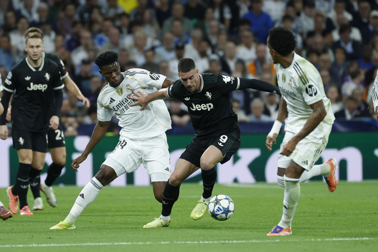 Las fotos del Real Madrid-Juventus