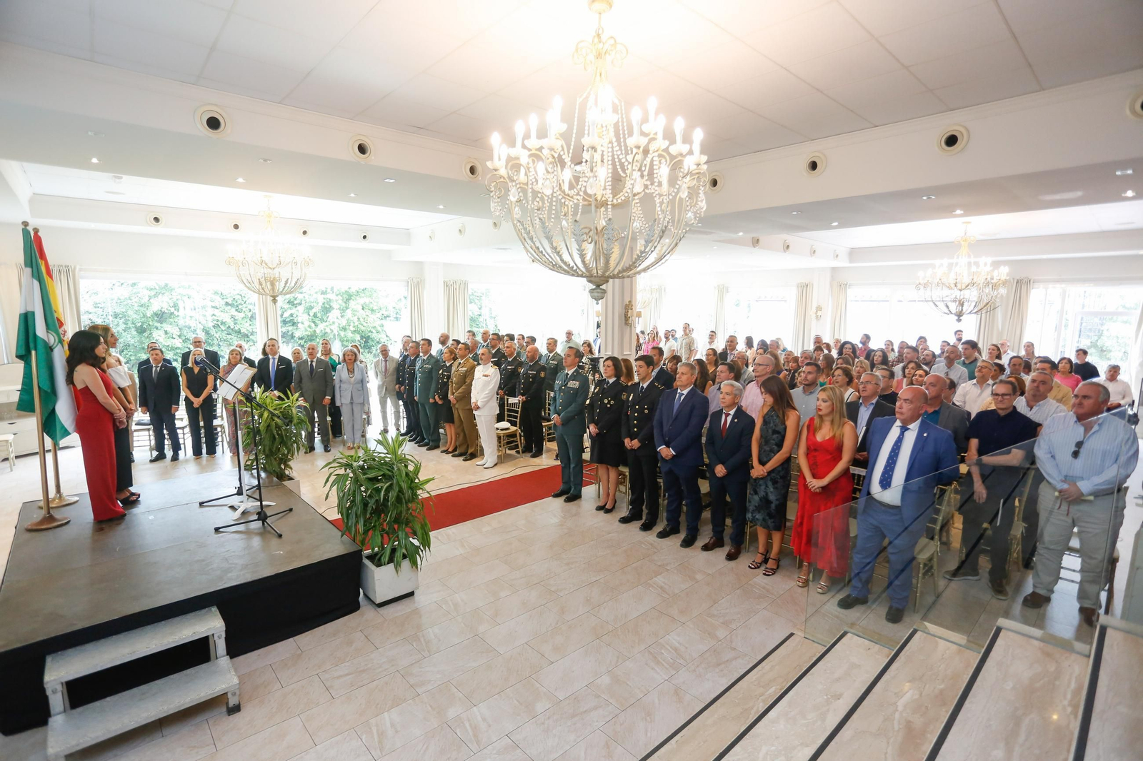 Fotos de la celebración del día de la Merced en Algeciras, patrona de Instituciones Penitenciarias