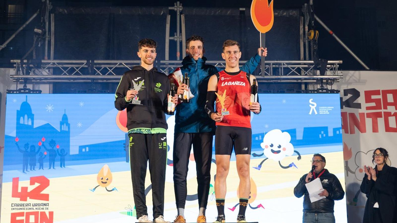 En imágenes: entrega de premios de la prueba popular de la Carrera de San Antón