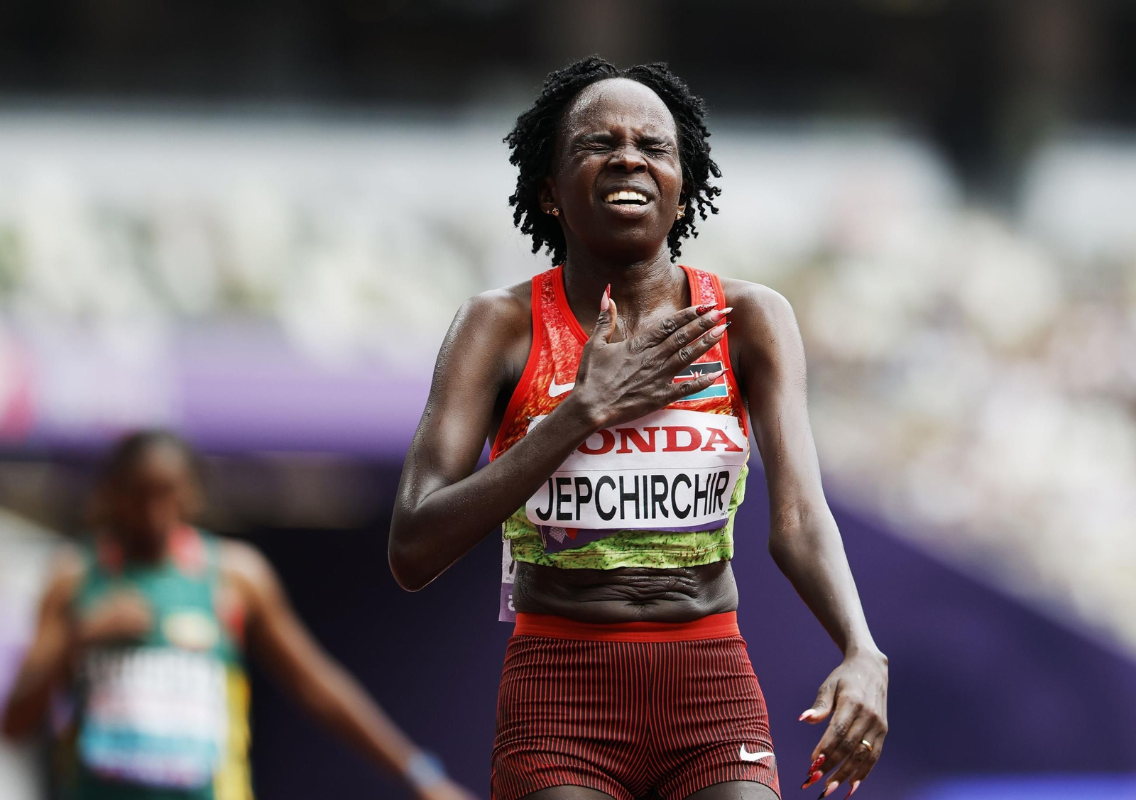 Las mejores imágenes del triunfo de Seville en 100 metros y del resto del Mundial de atletismo