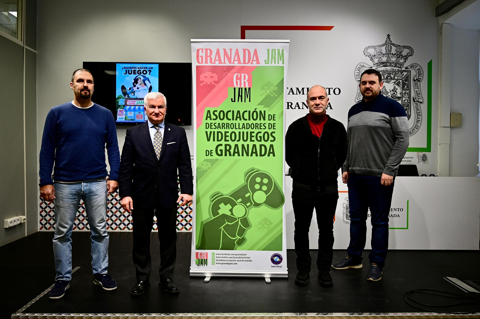 Presentación del evento en el Ayuntamiento de Granada.