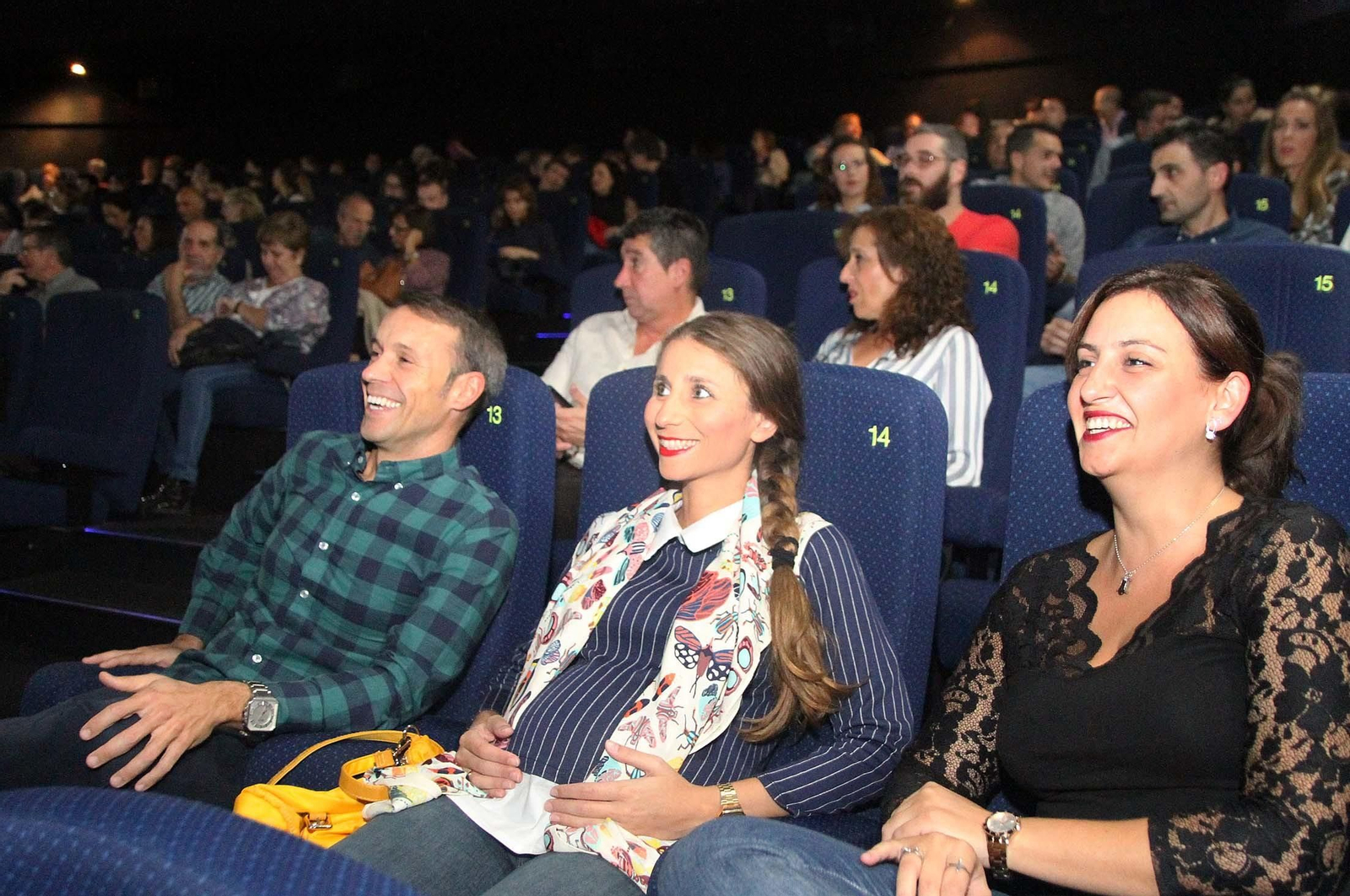 Imágenes de la proyección de la película Bernarda en CineBox Aqualon