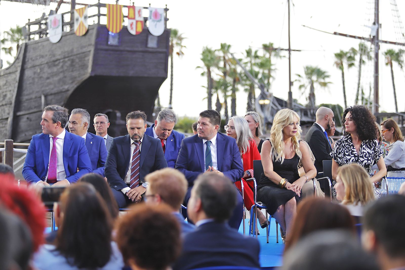 Imágenes de la constitución de la Diputación de Huelva