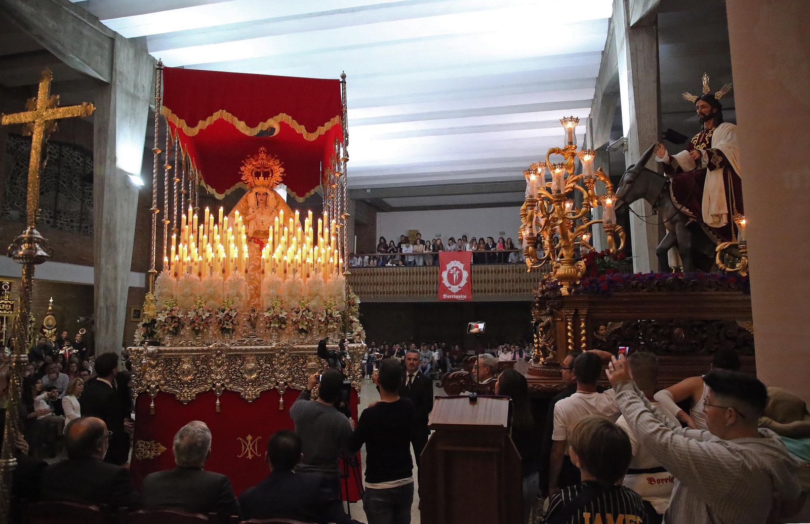 Fotos de la primera levantá de La Borriquita en Algeciras 2023