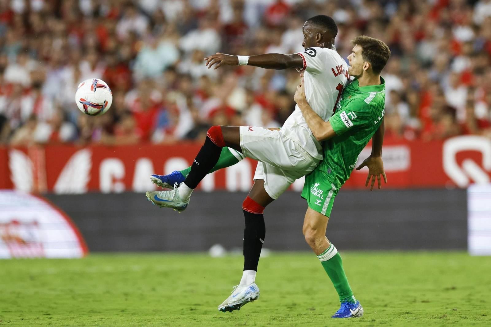 El derbi Sevilla-Betis, en imágenes