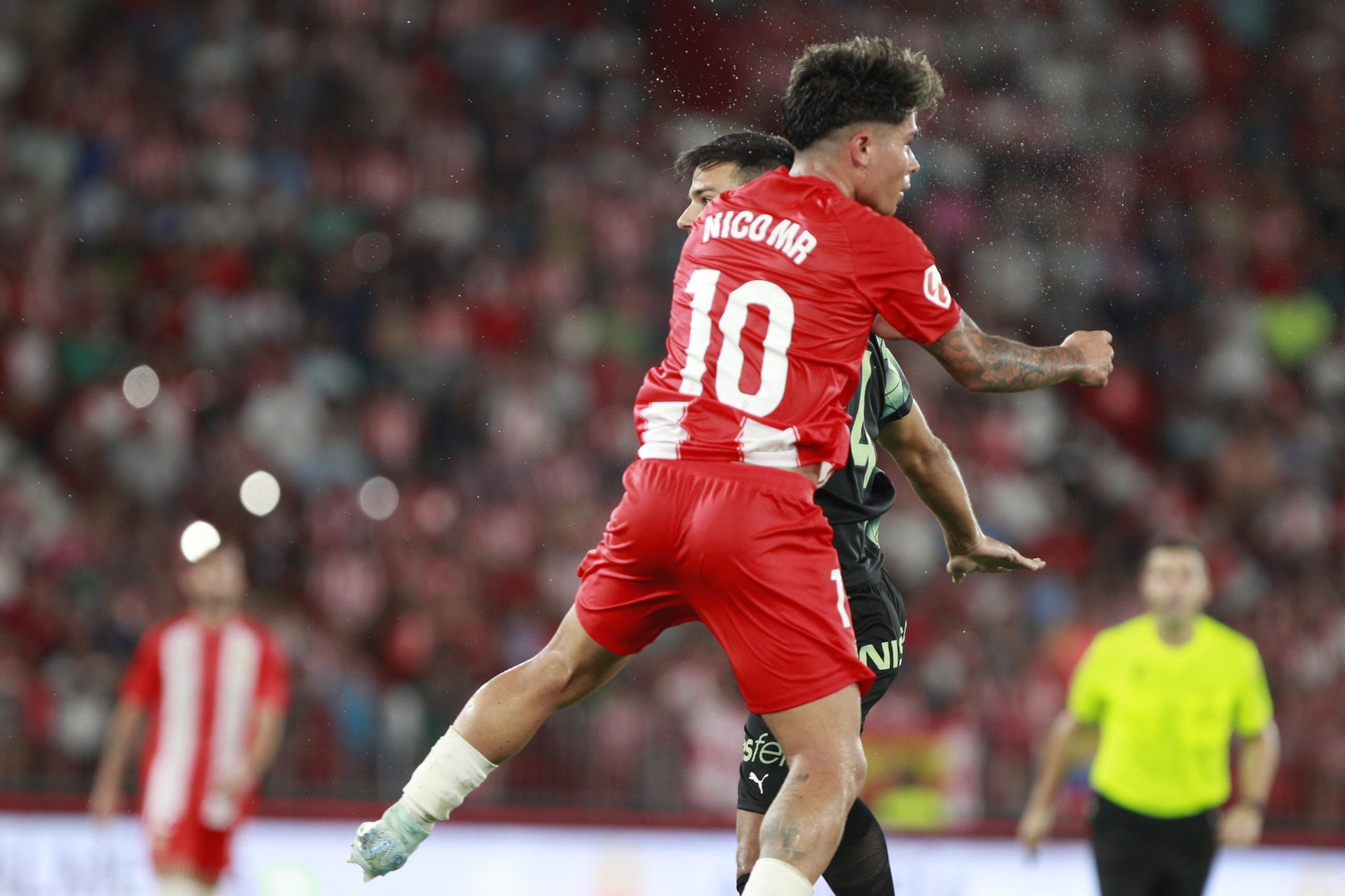 El partido U.D. Almería-Sporting de Gijón, en imágenes