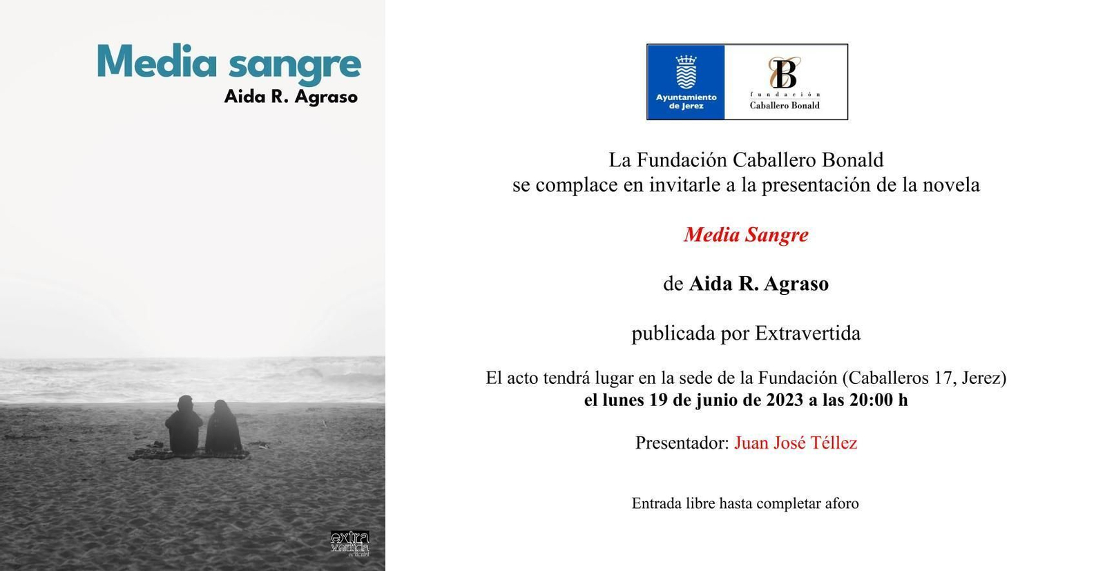 Presentación de 'Media Sangre' en la Fundación Bonald