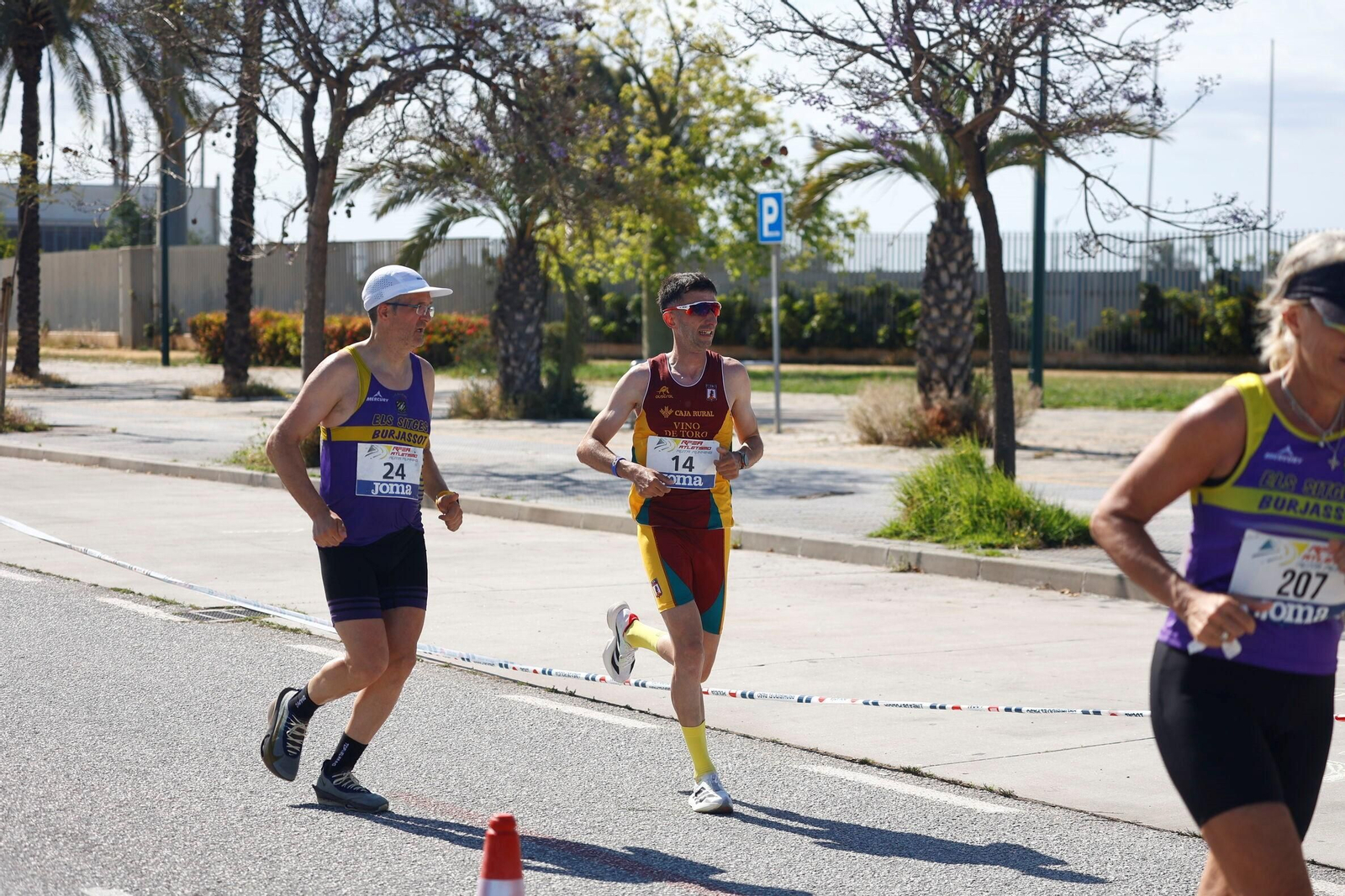 El Campeonato de España de ultrafondo en Málaga, en fotos
