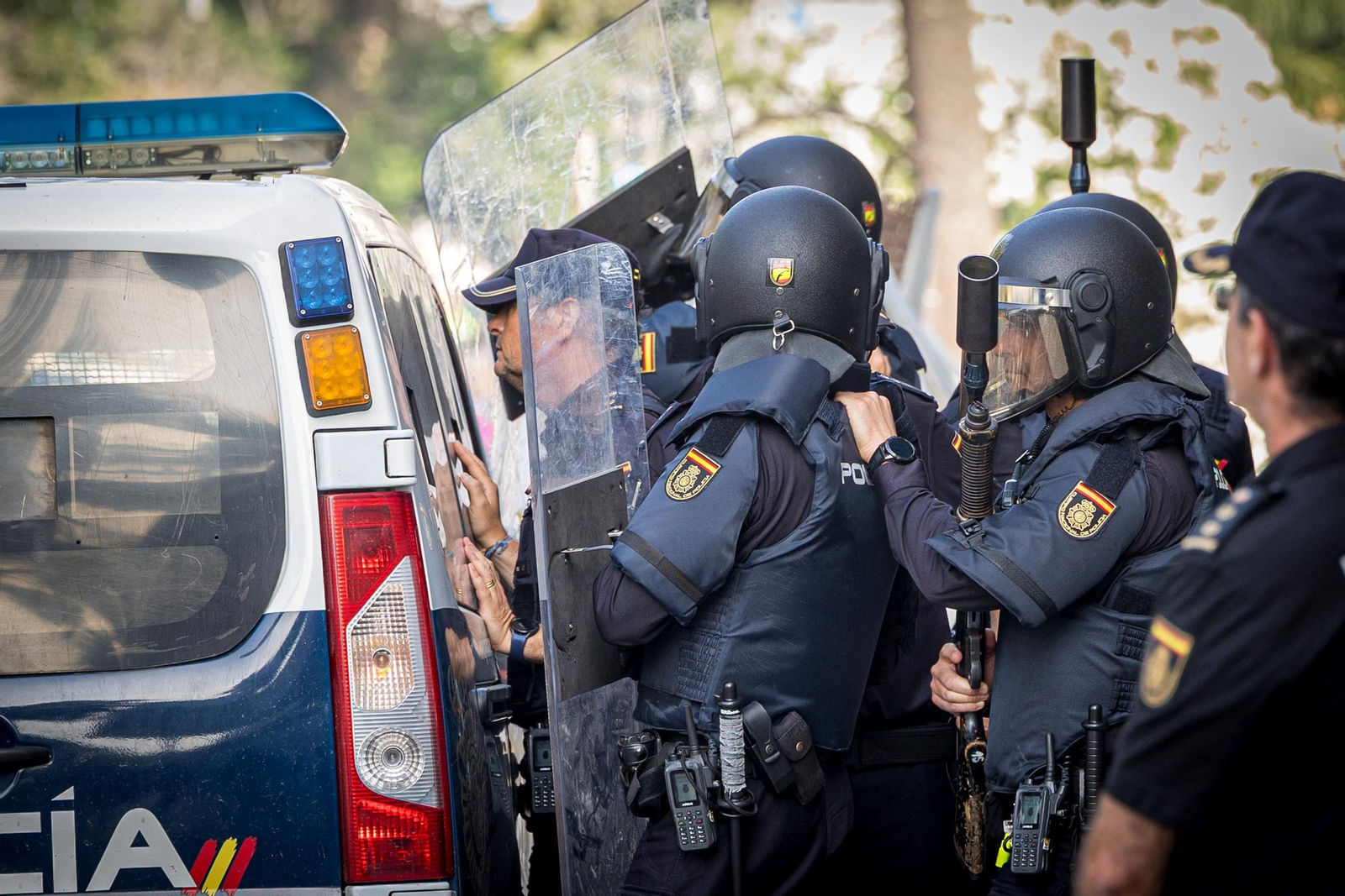 Imágenes del primer día de huelga de los trabajadores del sector del metal en Cádiz Imágenes del primer día de huelga de los trabajadores del sector del metal en Cádiz