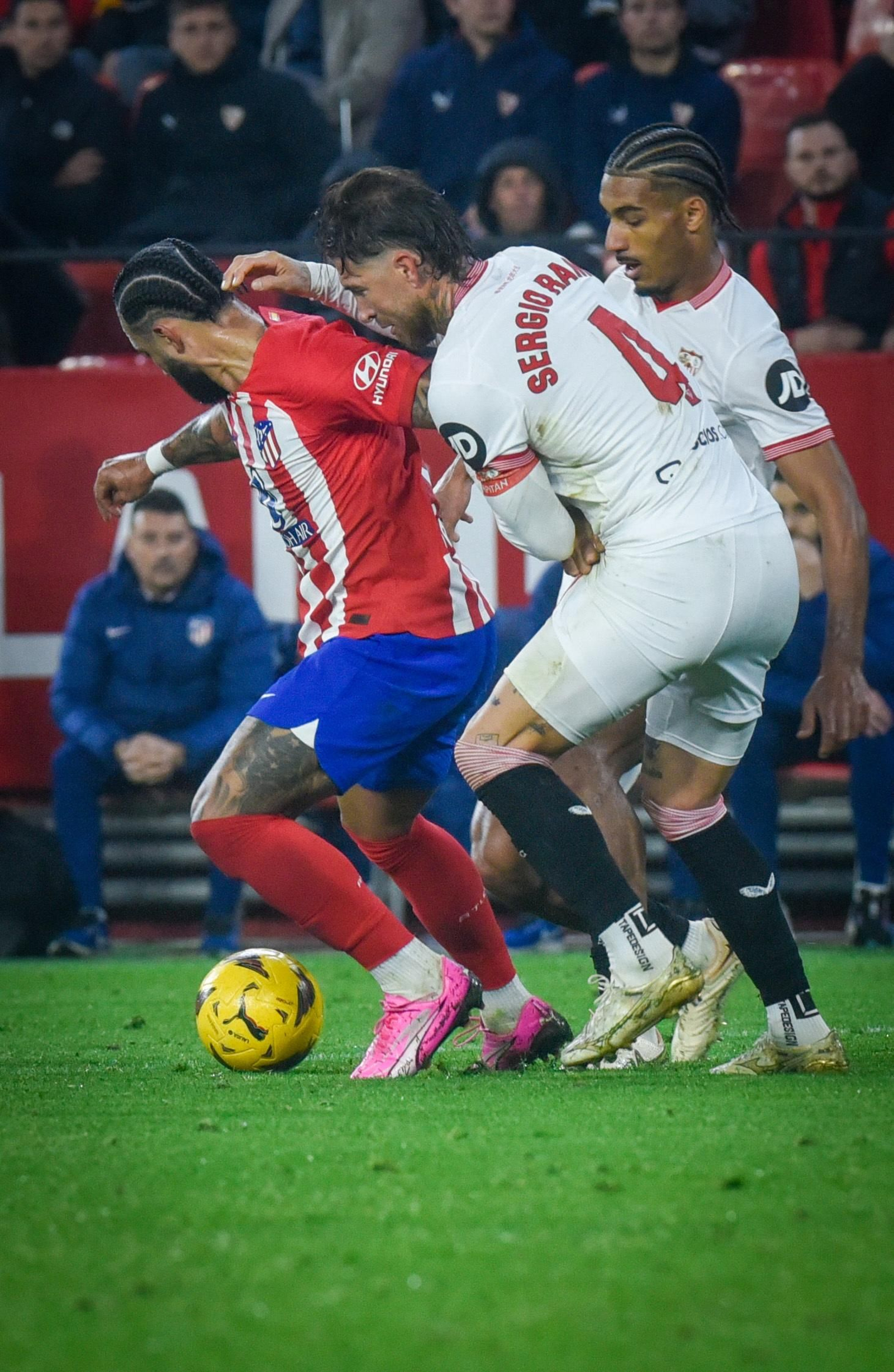 Las imágenes del Sevilla FC - Atlético de Madrid