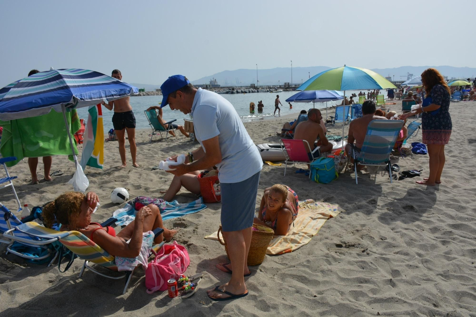 La playa de Puente Mayorga.