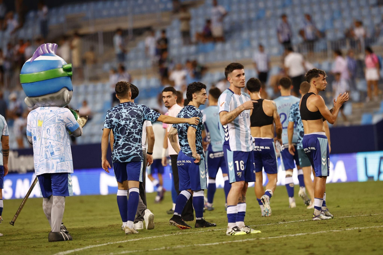 El Málaga CF-Cádiz CF, en fotos