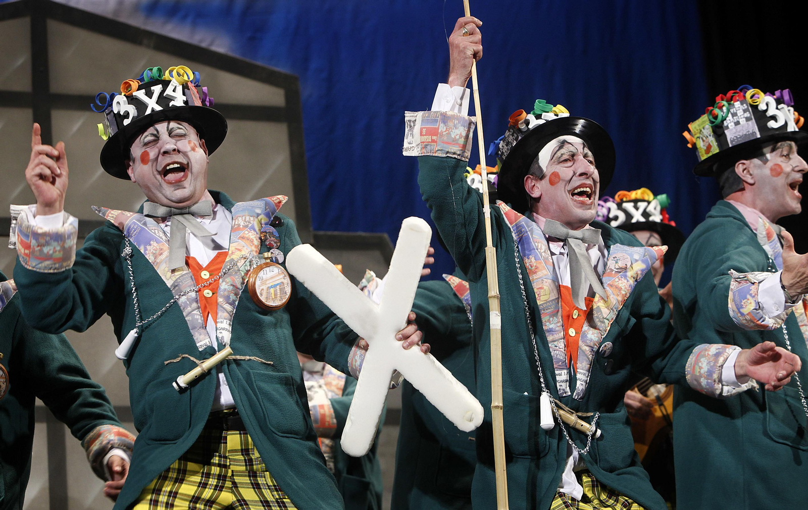 Las imágenes de la quinta función de cuartos