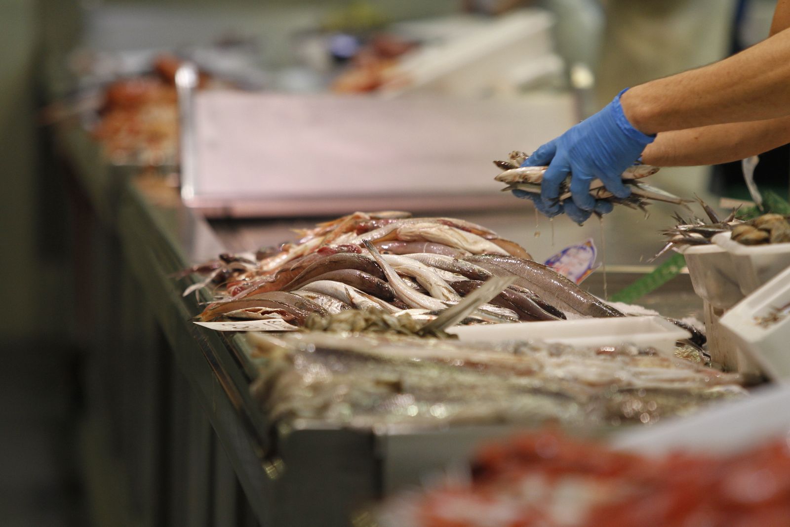 Fotogalería Mercado Central de Almería en época de coronavirus