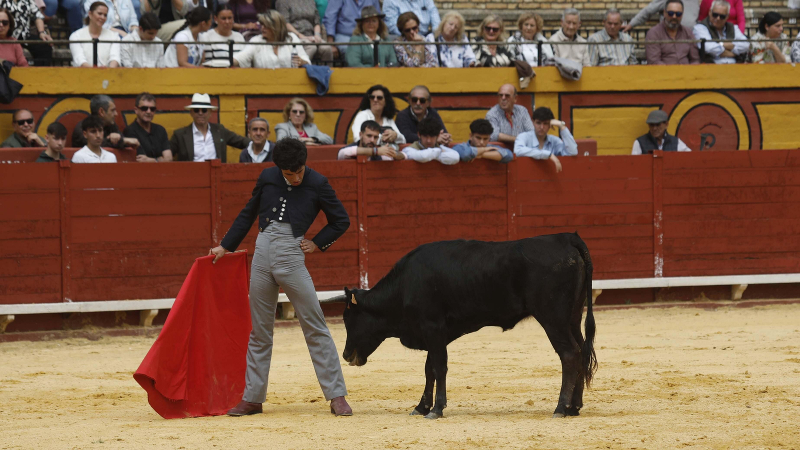 La clase magistral de tauromaquia organizada por Miguelete, en imágenes