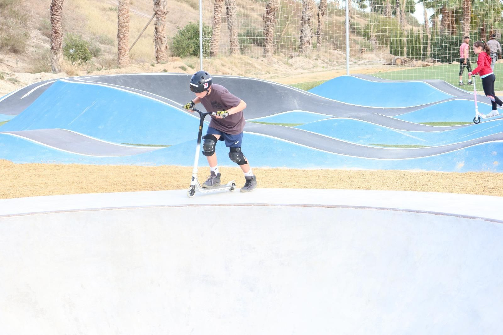 Inauguración del nuevo skate park en el Parque de la Rambla de Vera
