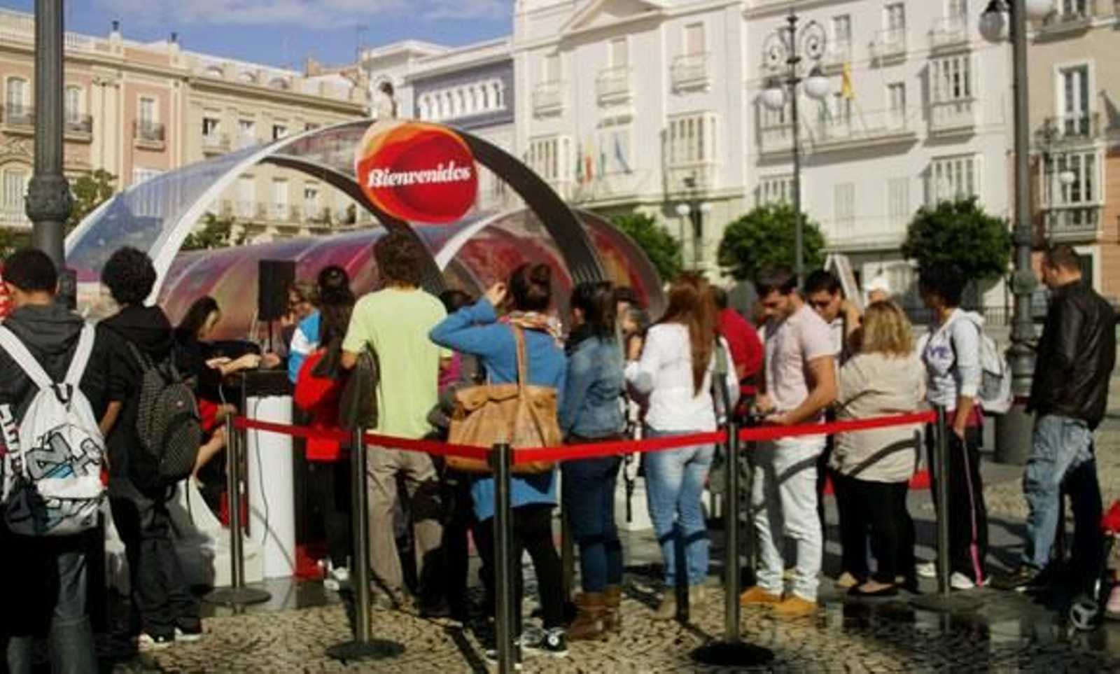 Cruzcampo realiza un casting en la plaza de San Antonio