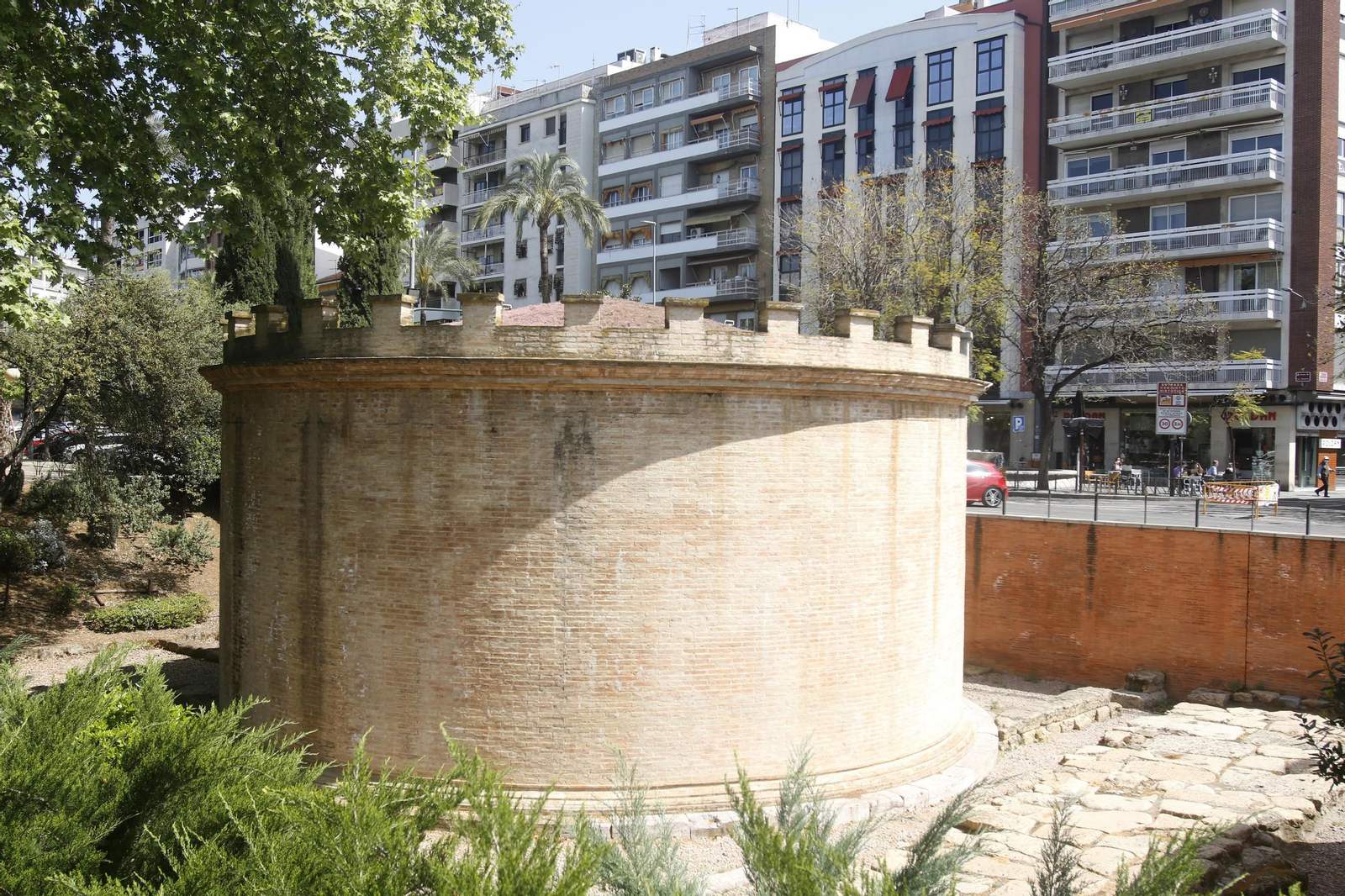 Uno de los mausoleos de Puente Gallegos.