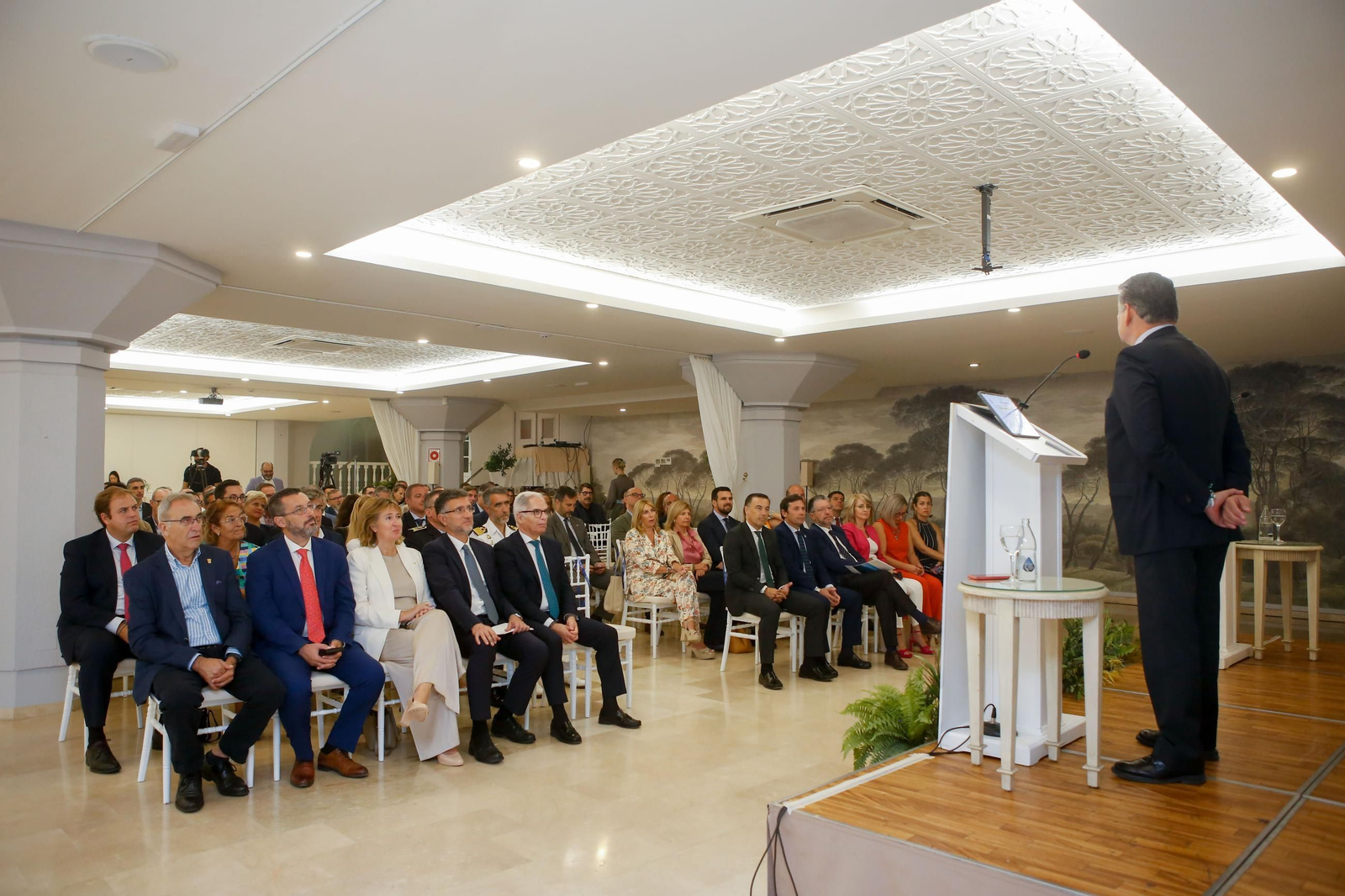 Las fotos del desayuno coloquio de Europa Sur y el Propeller Club de Algeciras con Antonio Sanz
