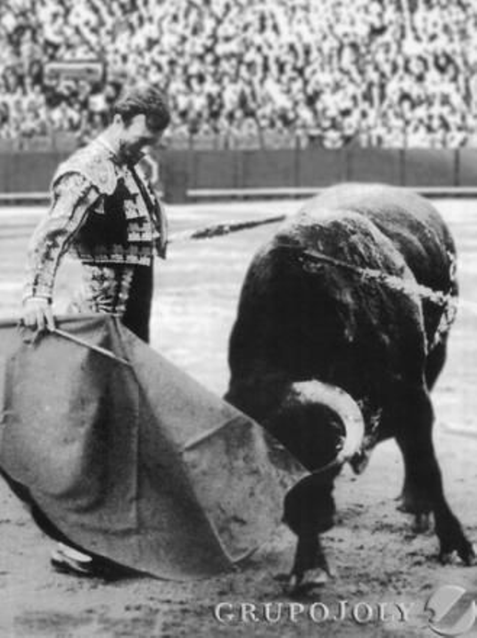 Un momento de una de sus faenas.