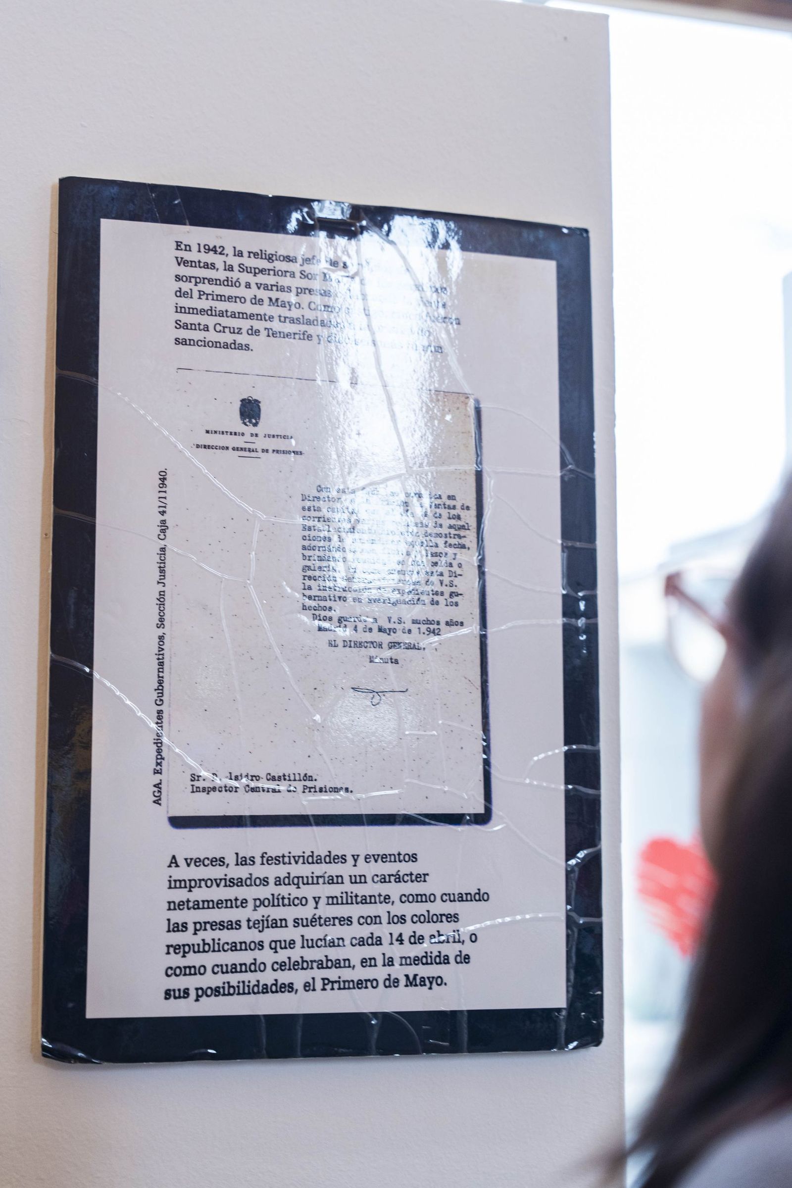 Vícar da voz a las mujeres durante la dictadura franquista con motivo del 8 de marzo