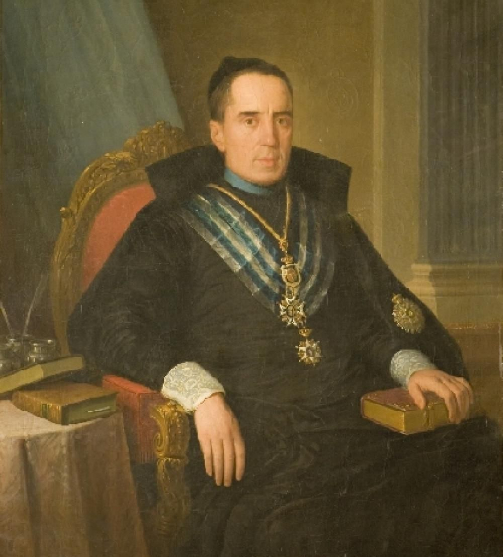 Retrato de Manuel López Cepero, de Antonio María Esquivel.