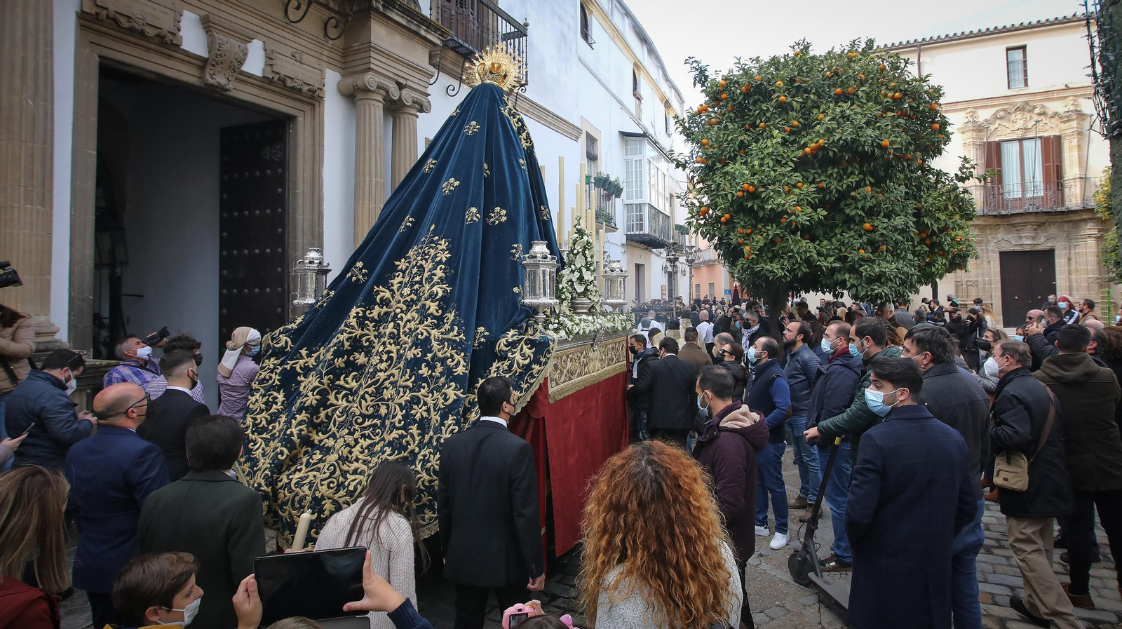 Loreto se trasladó hasta la basílica de la Merced